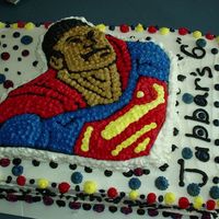 Superman SUPERMAN CAKE FOR MY NEPHEW JABBAR! HE LOVED IT!!!!!
