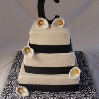 Ashlie's Cake 6 inch chocolate fudge cake with peanut butter cream filling.8 inch Tuxedo Cake-white chocolate & chocolate fudge cakes layered with...