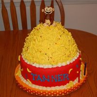 Curious George Three year old birthday cake, idea was from another cc member. Another one I has to try out! So many great cakes on here they make me want...