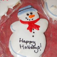 Snowman Cookie 