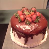 Chocolate Strawberry Cake 
