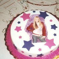 Hannah Montana OK THIS CAKE WAS FOR MY GOD-DAUGHTER WHO CAN YOU BELIEVE IS ALREADY 6 YRS OLD....SHE LOVES HANNAH MONTANA SO YOU KNOW HER GOD-MOTHER I HAD...