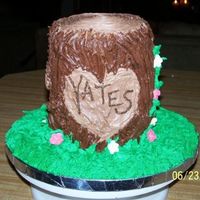 It's Official!! I have to admit I got this idea from here Thanks to the one who had already done this!!! I was going to do the initials like the others but...