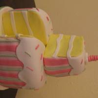 Birthday Cake I needed a small cake for my assistant's birthday and saw many variations on this site and thought it was perfect. Thanks for the...