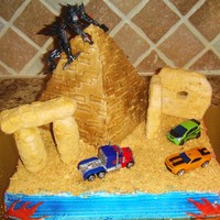 Revenge Of The Fallen My little guy saw a cake made by EIA and wanted it for his school bday party. Thank you Eia for posting that pic.