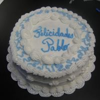 Male Birthday Cake This is all buttercream. Puerto Rican cake with my recipe of a cajeta (caramel like) filling (one layer caramel and one layer whipped.)