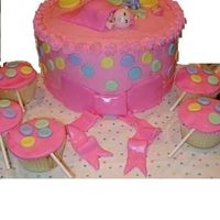 Baby Shower Buttercream & fondant accents