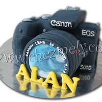 My First Camera First time 'making' a camera. Not very neat, I know The fondant was too dry to knead so there were cracks here and there. Also...