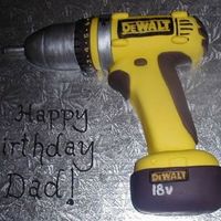 Dad's Dewalt Cake I made this cake for my Dad's birthday. It's made with soup cans and a square pan, cut up, carved and pieced together. It's...