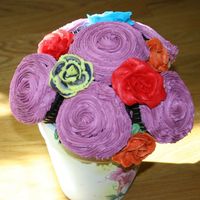 Flower Bouquet I saw what everyone was doing and copied. Thank you so much my MIL loved it.