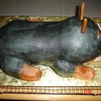 Cakes By Tonya side of the dog