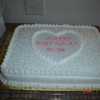 Cakes By Tonya 80th birthday they wanted something sweet but didn't want 80 anywhere on the cake.