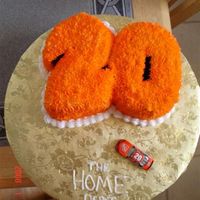 Cakes By Tonya 8" round cut into the # 20