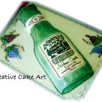 Wine Botle i did this cake for a special event held by a winery in the napa valley. i used an airbrush for shading of the bottle. all done with...