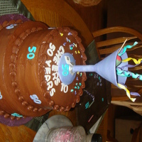 Martini Cake Martini birthday cake