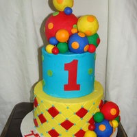 Have A Ball Thomas! I did a similar cake for my son when he turned 1 nearly four years ago. My friend's little boy loves balls just as much as my little...