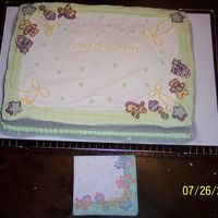 Cake & Napkin This is a picture of the previous cake with the napkin