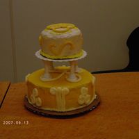 Course Iii Final So here's my final cake. I'm not really too pleased with the outcome, but I've learned a great deal from both this class and...