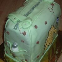 Top View Of Diaper Bag Here is the top and side view of the diaper bag (classic Pooh)TFL