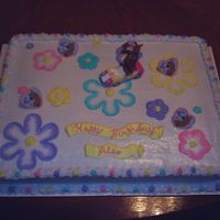 Scooby Retro Cake This is a cake I did for a little girls birthday.