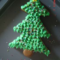 A Little Tree butter cookie with icing