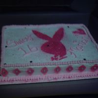 Sweet 16 Cake sprinkles give the cake a great look