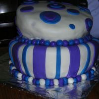 First Try At A Mad Hatter Cake My friend and I made a tilted cake for a birthday! No class- just instructions off the internet.