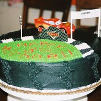 Cars Themed Birthday Cake 