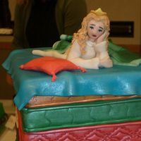 Princess Here is the poor princess atop those 20 matresses