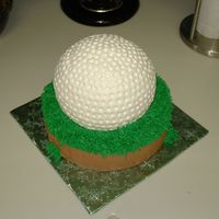 Dimpled Golf Ball For the golf enthusiast...