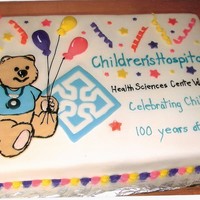 Hospital Anniversary I'm a nurse at the Children's Hospital in Winnipeg, Manitoba. I was honored to be asked to make this cake to celebrate the...