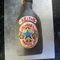 Newcastle Brown Ale Cake made last year for my mums boyfriends birthday!