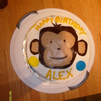 Monkey Cake Thanks to Nicoles-a-tryin for the idea, I used the same theme for my son's party, although its not nearly as good as hers.