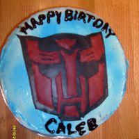 Caleb's Sixth Birthday My first successful try with fondant. Please pardon my misspelling of "birthday", thank goodness it was for my son.