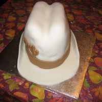 First Cowboy Hat This is my first attempt at a sculpted cake and using fondant. I had a few issues with the fondant but overall I think that it turned out...