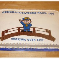 Cub Scouts Crossing Over This was done for the cub scouts crossing over ceremony. They just wanted somthing simple.