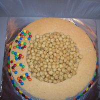 No Icing Dog Bowl This was for a little girl who did not like icing! I did put a little string on the side to attach m&m's and cover up the seam...