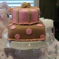 Pink And Brown Baby Shower This was for my sister's baby shower. Her color theme was pink and brown. This was my first attempt at MMF, I accidentally left the...