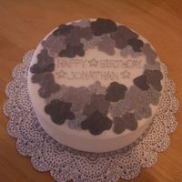 Grey And Black Camo First try at making a camouflage look.