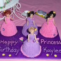 Princess I made these princesses to go with the castle cake