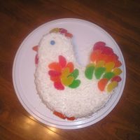 Chicken Cake made this for my mom & grammy