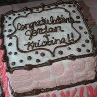 Baby Shower Cake This cake was for a guy that I grew up with and his wife! This is their first child!