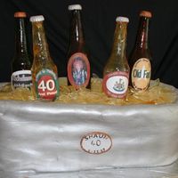 Sugar Beer Bottle Cake Thanks so much to SweetResults for all of the help and guidance on this one. I finally got it done! I wasn't exactly 100% happy with...