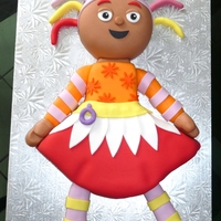 Upsy Daisy Upsy Daisy from "In the Night Garden" - possibly the hardest children's show on TV to watch. My 18 month old was addicted.