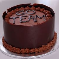 Chocolate Wrap Practice cake, first chocolate wrap. The pieces broke off where it was too thin. I used choclate melts (no butter or shortening added),...