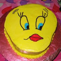 Tweety Birthday Cake Just a little something for my SIL's birthday....Didn't come out quite the way I wanted it to...
