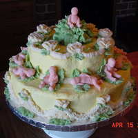Cabbage Patch I made this for a baby shower. The mom to be liked the babies so much she recycled them a few days later on her birthday cake. LOL