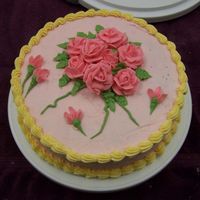 Wilton Course I Final Cake Well, I did it. I actually made roses! I did alot better than I thought I would. Course II starts next wednesday...wish me luck :)