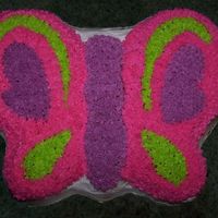 Butterfly This is the butterfly I made for my nieces 1st birthday.