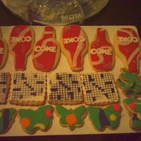 Coke, Crossword Puzzle And Butterflies These are my moms favorite things, coca-cola, crossword puzzles and butterflies.